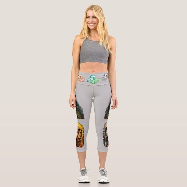 Leggings Capri Memento Mori (Recto)