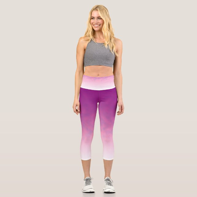 Leggings Capri Mémoire Roselight (Recto)