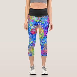 Leggings Capri Mer Graffiti