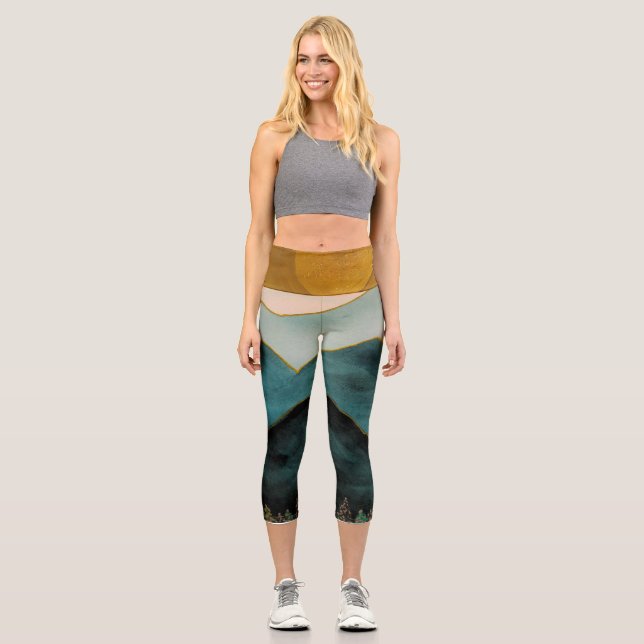 Leggings Capri Mont Sunrise Haut Taille Capris (Recto)