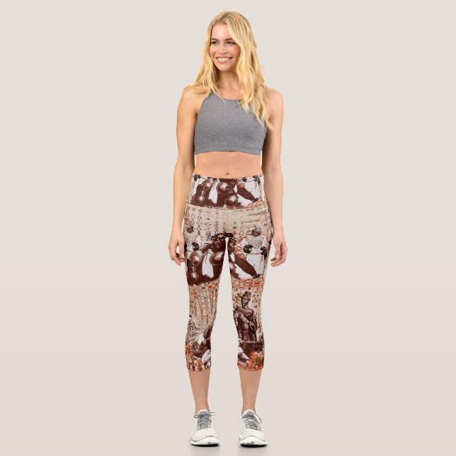 Leggings Capri Moroccan Feast V4 (Recto)