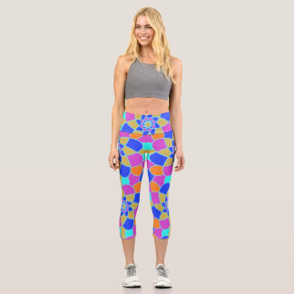 Leggings Capri Mosaïque par Rino