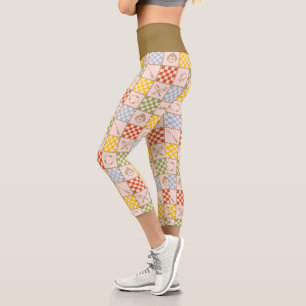 Leggings Capri MOTIF À DAMIER DE L'ÉQUIPE QUIDDITCH™ DE Poudlard™