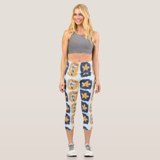 Leggings Capri Motif abstrait