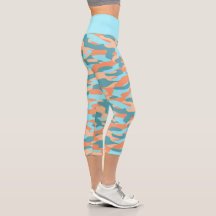 Motif de camouflage bleu Turquoise orange Turquois