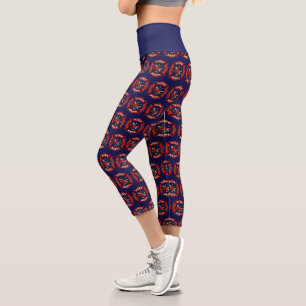 Leggings Capri Motif du logo du service d'incendie