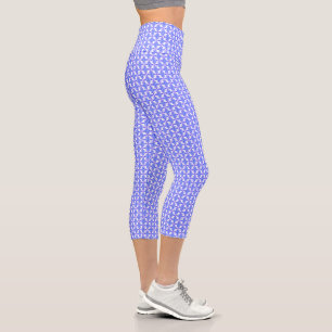 Leggings Capri Motif Floral Design