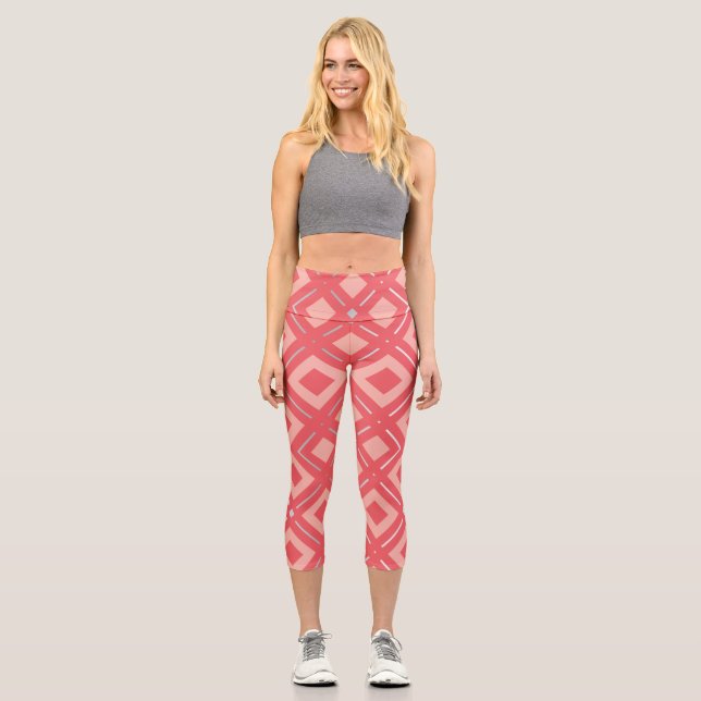 Leggings Capri Motif géométrique de Kamelia 1 (Recto)