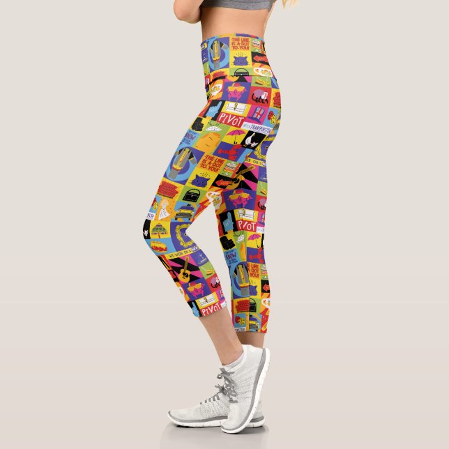 Leggings Capri Motif Iconic FRIENDS™ (Gauche)