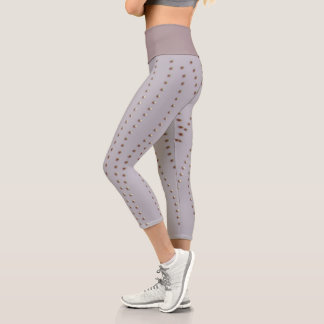 Leggings Capri Motif perles