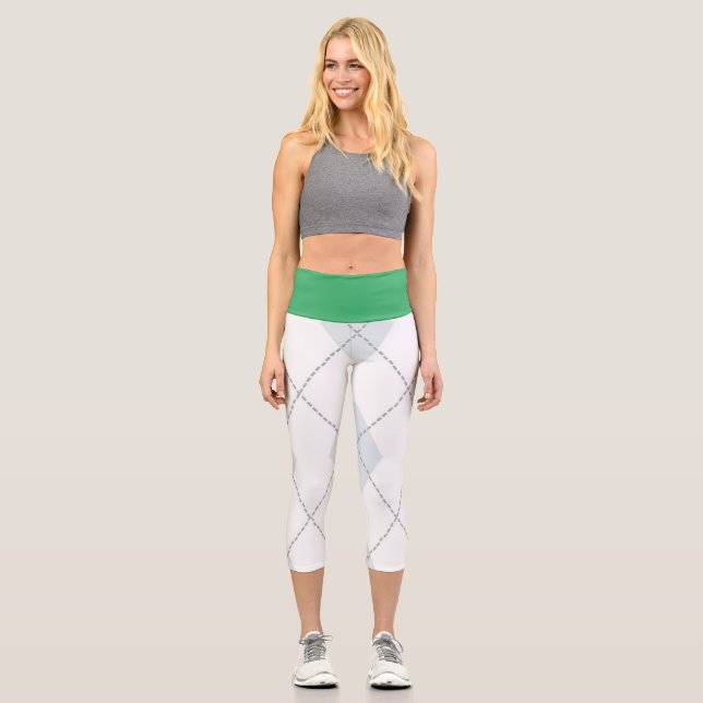 Leggings Capri Motif | Zazzle_Growshop. (Recto)