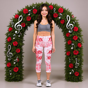Leggings Capri Murmures écarlates