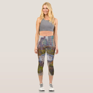 Leggings Capri New York City Skyline et Central Park
