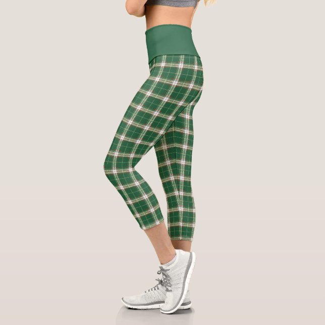 Leggings Capri Noël Plaid 5 (Gauche)