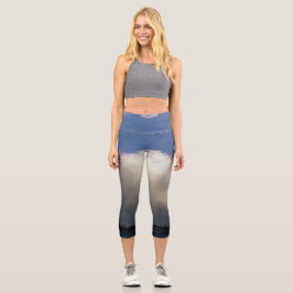 Leggings Capri Nuages sur la crête
