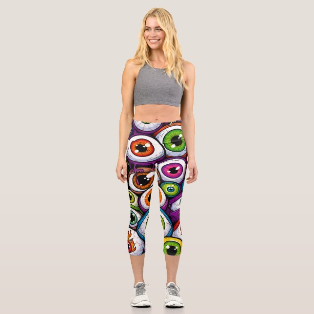 Leggings Capri Open your eyes (Recto)