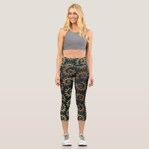 Leggings Capri Ornements de luxe 39