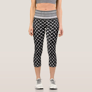 Leggings Capri Palestinien Keffiyeh