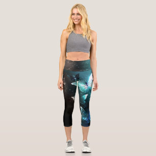 Leggings Capri Papillons de nuit