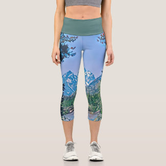 Leggings Capri Parc national de Grand Teton