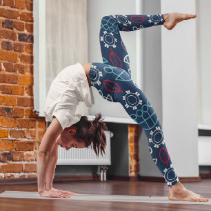 Leggings Capri Pastel Floral