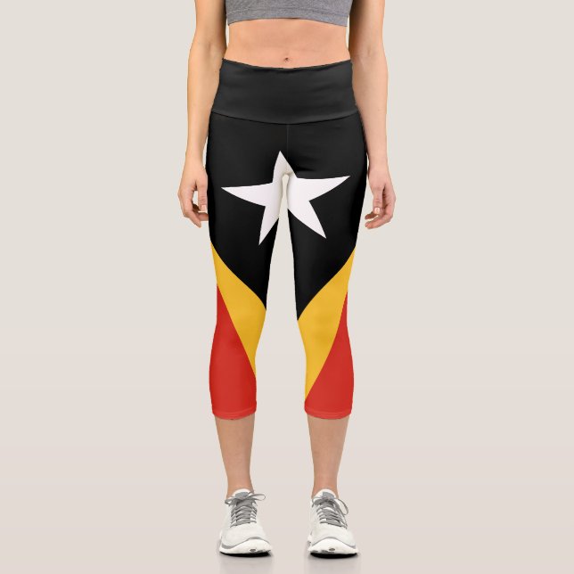 Leggings Capri Pavillon du Timor oriental (Recto)