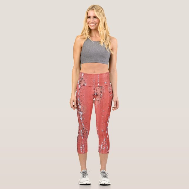LEGGINGS CAPRI PEINTURE DE PEELING (Recto)