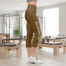 Personalized Pilates Crew Reformer Or Mat Espresso