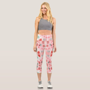 Leggings Capri Pétales dans la Brume