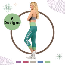 Pickleball Personnalisé Sea Green High Waising