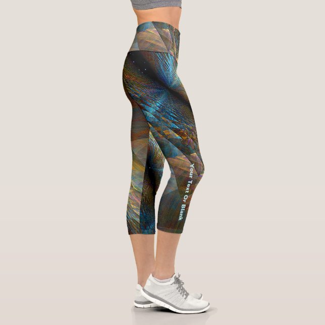 Leggings Capri Plans parallèles (Droite)