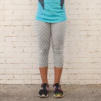 Point Polka gris