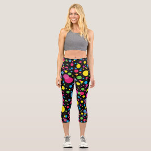 Leggings Capri Points de polka