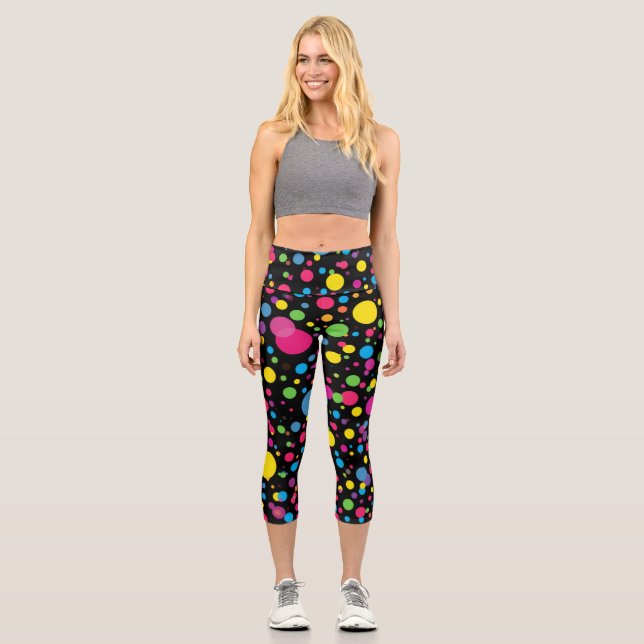 Leggings Capri Points de polka (Recto)