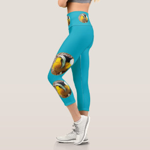 Leggings Capri Poisson clown - Gros plan ! Conception photographi