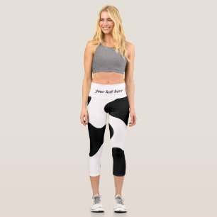 Leggings Capri Poster de animal