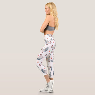 Leggings Capri Poules Et Points