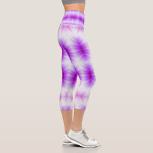 Leggings Capri pow-wow violet