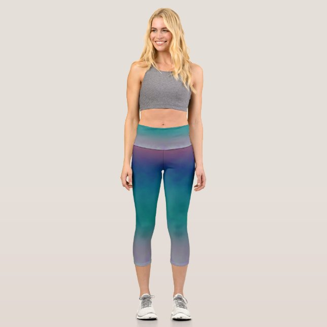 Leggings Capri Prisme Crépusculaire (Recto)