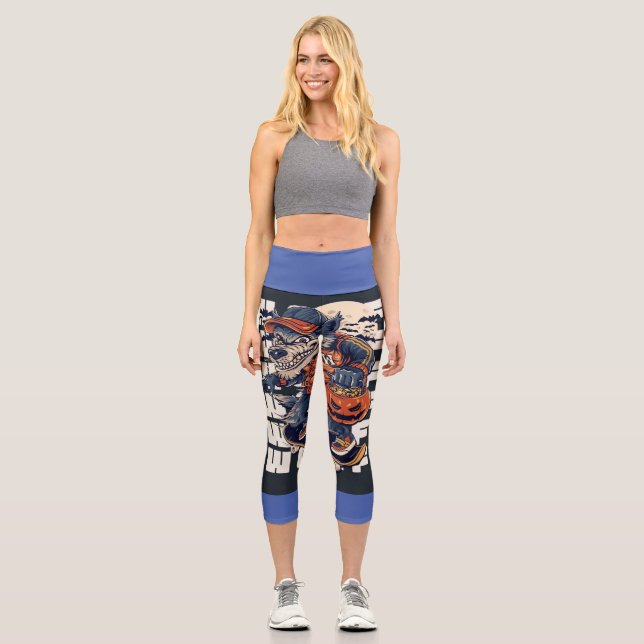 Leggings Capri Que diriez-vous des bouffonneries : Capris haut ta (Recto)