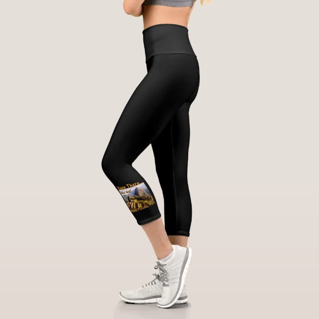 Leggings Capri Randonnée sur le sentier Inca - Machu Picchu (Gauche)