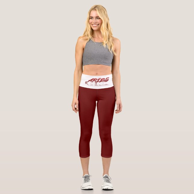 Leggings Capri Réflexion de Aries (Recto)