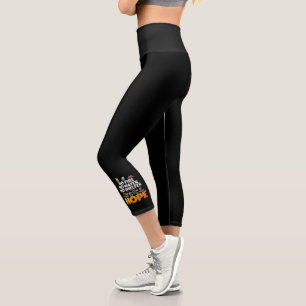 Leggings Capri Règles de survie sauvage - Toujours avoir espoir