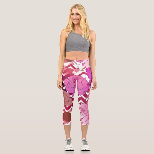 Leggings Capri Rose 33 (Recto)