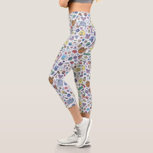Leggings Capri Rue Sésame   Sesame Pals DoodMotif