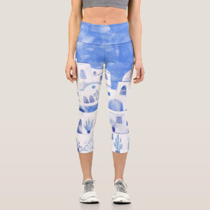 Leggings Capri Santorin