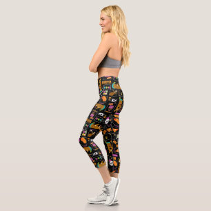 Leggings Capri Scooby-Doo   Halloween Scooby-Doo Motif