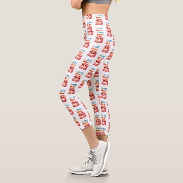 Leggings Capri Sentiment d'éclat (Gauche)