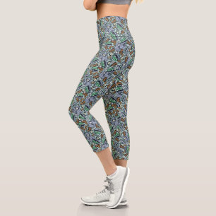 Leggings Capri Sésame Sésame Oscar le Motif de groupe