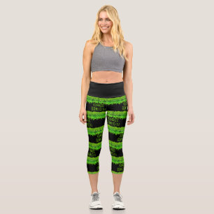 Leggings Capri SlipperyJoe's veganisme féministe attention-grabbi